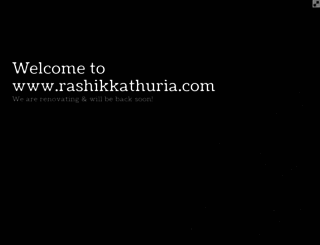 rashikkathuria.com screenshot