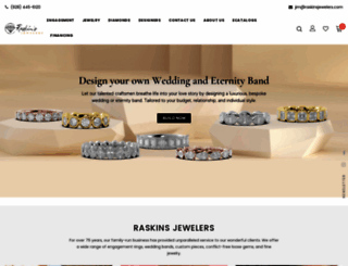 raskinsjewelers.com screenshot