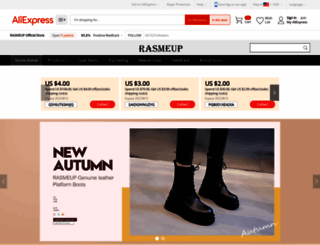 rasmeup.aliexpress.com screenshot