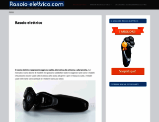rasoio-elettrico.com screenshot