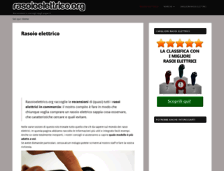 rasoioelettrico.org screenshot
