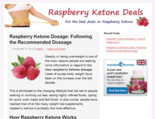 raspberryketonedeals.com screenshot