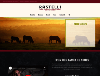 rastellifoodsgroup.com screenshot