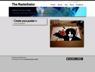 rasterbator.net screenshot