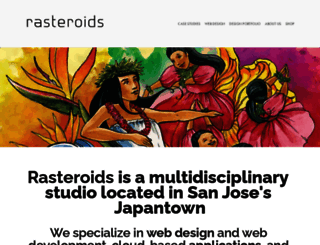 rasteroids.com screenshot