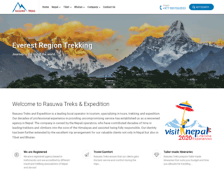 rasuwatreks.com screenshot