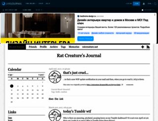 ratcreature.livejournal.com screenshot