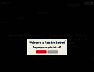 ratemybarber.com screenshot