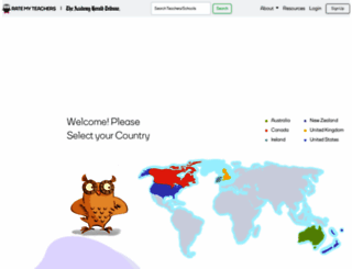 ratemyteacher.com screenshot