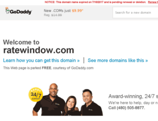 ratewindow.com screenshot