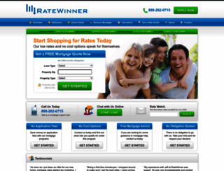 ratewinner.com screenshot