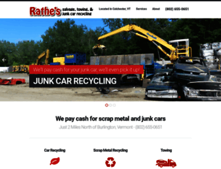 rathes-salvage.com screenshot