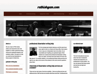 rathishyam.com screenshot