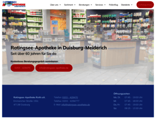 ratingsee-apotheke.de screenshot