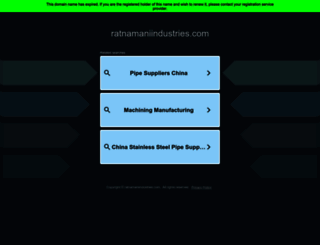 ratnamaniindustries.com screenshot