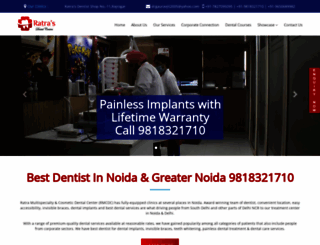 ratradentalcenter.com screenshot
