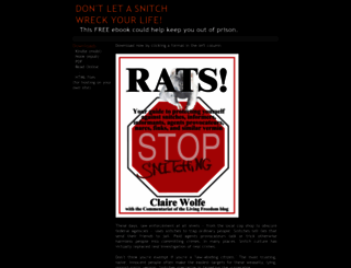 rats-nosnitch.com screenshot