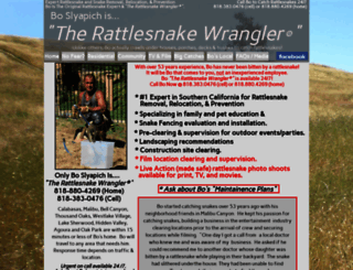 rattlesnakewrangler.com screenshot