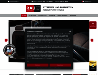 rau-onlineshop.de screenshot