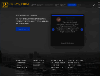 raublawfirm.com screenshot