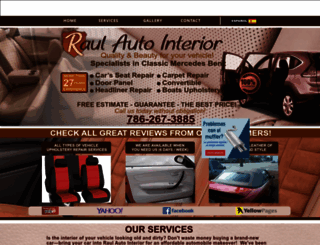 raulautointerior.com screenshot