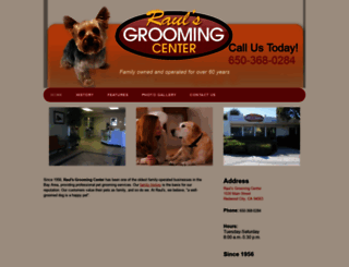 raulsgroomingcenter.com screenshot