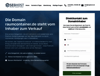 raumcontainer.de screenshot