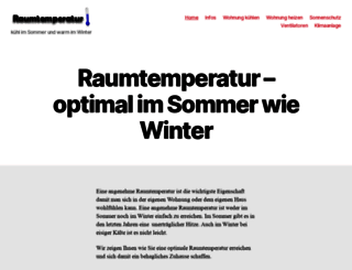 raumtemperatur-info.de screenshot