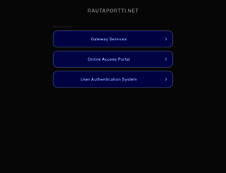 rautaportti.net screenshot
