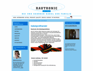 rautronic.de screenshot