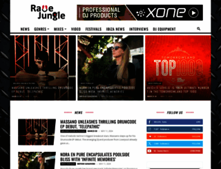 ravejungle.com screenshot