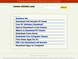 raven-shield.com screenshot