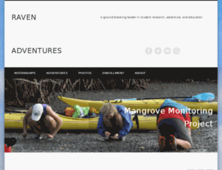 ravenadventures.com screenshot