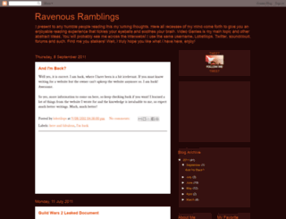 ravenous-ramblings.blogspot.com screenshot