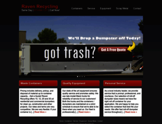 ravenrecycling.co screenshot