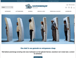 ravensberger-matrassen.nl screenshot
