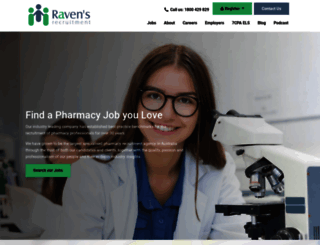 ravensrecruitment.com.au screenshot