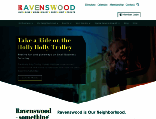 ravenswoodchicago.org screenshot