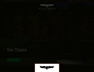 ravenwoodgolf.com screenshot