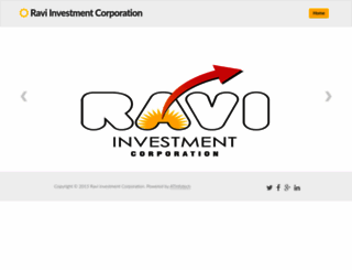raviinvestment.com screenshot