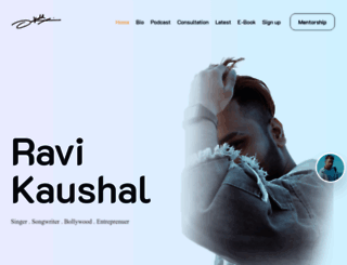 ravikaushal.com screenshot