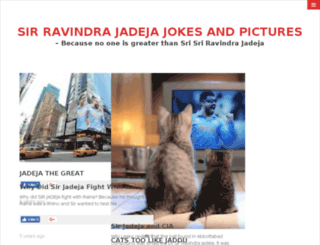 ravindrajadejajokes.com screenshot