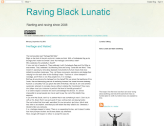 ravingblacklunatic.blogspot.com screenshot