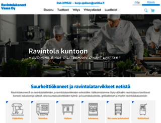 ravintolakoneet.fi screenshot