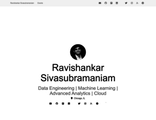 ravishankars.com screenshot