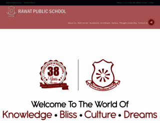 rawatpublicschool.com screenshot