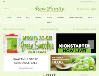 rawfamily.com screenshot