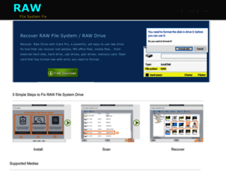 rawfilesystem.com screenshot