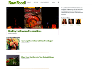 rawfoodmagazine.com screenshot