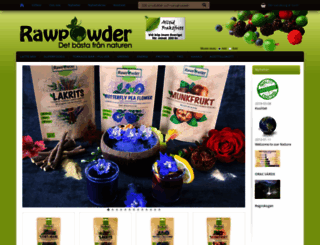 rawpowder.se screenshot